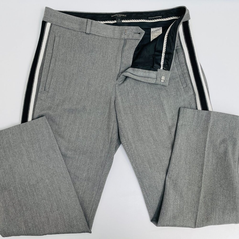 Banana Republic Sport Strip Pants, Size 8